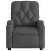 Stella Homewares Electric Massage Recliner Chair Dark Grey Fabric