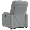 Stella Homewares Stand up Massage Recliner Chair Light Grey Fabric