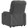 Stella Homewares Stand up Massage Recliner Chair Dark Grey Fabric