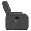 Stella Homewares Stand up Massage Recliner Chair Dark Grey Fabric