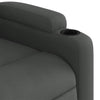 Stella Homewares Stand up Massage Recliner Chair Dark Grey Fabric