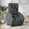 Stella Homewares Electric Stand up Massage Recliner Chair Dark Grey Fabric