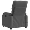 Stella Homewares Massage Recliner Chair Dark Grey Fabric