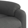 Stella Homewares Massage Recliner Chair Dark Grey Fabric