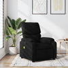 Stella Homewares Massage Recliner Chair Black Fabric