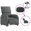Stella Homewares Electric Massage Recliner Chair Dark Grey Fabric