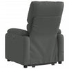 Stella Homewares Stand up Massage Recliner Chair Dark Grey Fabric