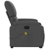 Stella Homewares Stand up Massage Recliner Chair Dark Grey Fabric