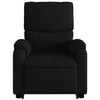 Stella Homewares Electric Stand up Massage Recliner Chair Black Fabric