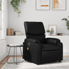Stella Homewares Massage Recliner Chair Black Faux Leather