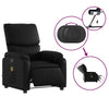 Stella Homewares Electric Massage Recliner Chair Black Faux Leather