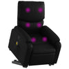 Stella Homewares Stand up Massage Recliner Chair Black Faux Leather