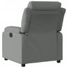 Stella Homewares Recliner Chair Dark Grey Fabric