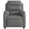 Stella Homewares Recliner Chair Dark Grey Fabric