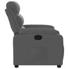 Stella Homewares Recliner Chair Dark Grey Fabric