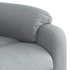 Stella Homewares Massage Recliner Chair Light Grey Fabric
