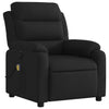 Stella Homewares Massage Recliner Chair Black Fabric