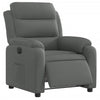 Stella Homewares Electric Recliner Chair Dark Grey Fabric