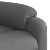 Stella Homewares Electric Recliner Chair Dark Grey Fabric