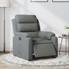 Stella Homewares Electric Recliner Chair Dark Grey Fabric
