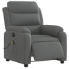 Stella Homewares Electric Massage Recliner Chair Dark Grey Fabric