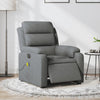 Stella Homewares Electric Massage Recliner Chair Dark Grey Fabric