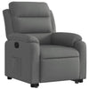 Stella Homewares Stand up Recliner Chair Dark Grey Fabric