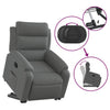 Stella Homewares Stand up Recliner Chair Dark Grey Fabric