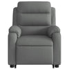 Stella Homewares Stand up Recliner Chair Dark Grey Fabric