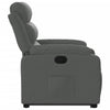 Stella Homewares Stand up Recliner Chair Dark Grey Fabric