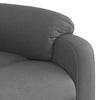 Stella Homewares Stand up Recliner Chair Dark Grey Fabric