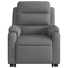 Stella Homewares Stand up Massage Recliner Chair Dark Grey Fabric