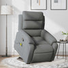 Stella Homewares Stand up Massage Recliner Chair Dark Grey Fabric