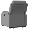 Stella Homewares Electric Stand up Recliner Chair Dark Grey Fabric