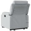 Stella Homewares Electric Stand up Massage Recliner Chair Light Grey Fabric