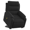 Stella Homewares Stand up Massage Recliner Chair Black Faux Leather