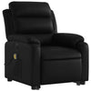 Stella Homewares Electric Stand up Massage Recliner Chair Black Faux Leather