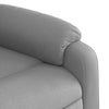 Stella Homewares Massage Recliner Chair Light Grey Fabric