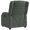 Stella Homewares Massage Recliner Chair Dark Grey Fabric