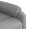 Stella Homewares Electric Massage Recliner Chair Light Grey Fabric