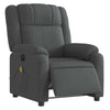 Stella Homewares Electric Massage Recliner Chair Dark Grey Fabric