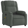 Stella Homewares Electric Massage Recliner Chair Dark Grey Fabric