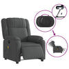 Stella Homewares Electric Massage Recliner Chair Dark Grey Fabric