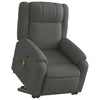 Stella Homewares Stand up Massage Recliner Chair Dark Grey Fabric
