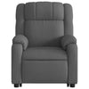 Stella Homewares Electric Stand up Massage Recliner Chair Dark Grey Fabric