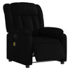 Stella Homewares Stand up Massage Recliner Chair Black Faux Leather