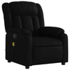 Stella Homewares Stand up Massage Recliner Chair Black Faux Leather