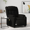 Stella Homewares Stand up Massage Recliner Chair Black Faux Leather