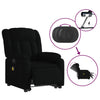 Stella Homewares Electric Stand up Massage Recliner Chair Black Faux Leather