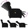 Stella Homewares Electric Stand up Massage Recliner Chair Black Faux Leather